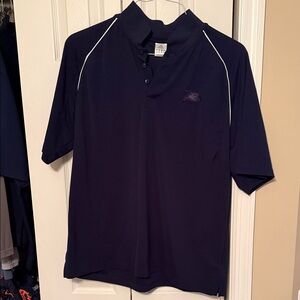 Georgia Southern Adidas Dark Blue / Navy Polo Shirt with White Accents